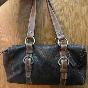 Coach Chelsea pebbled leather zip bag